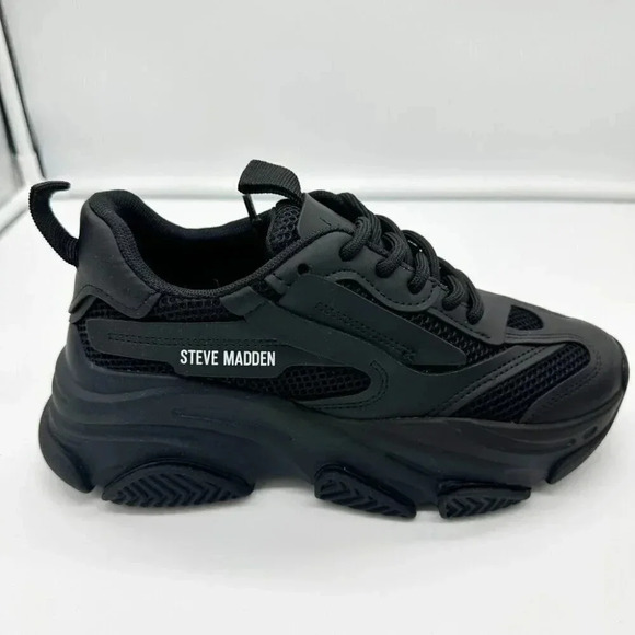 Steve Madden Possession Sneaker Black - Picture 4 of 4